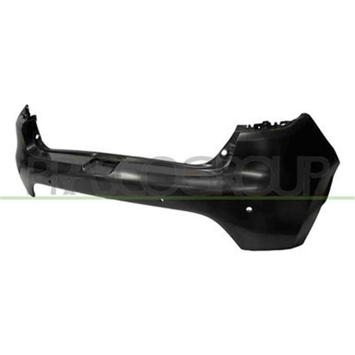 RN3291081_1.JPG Paraurti Posteriore Nero Per Renault Clio Dal 2012 Al 2016