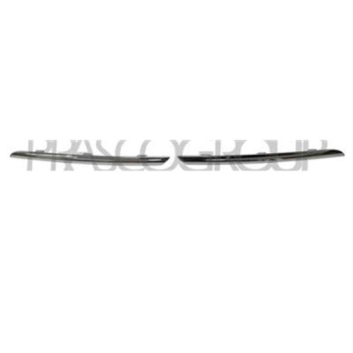 GUIDA_ALLA_SCELTA.JPG Kit Modanature Griglia Radiatore Cromato (destra+sinistra) Per Renault Clio Dal 2012 Al 2016