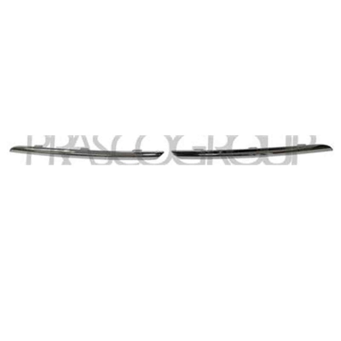 GUIDA_ALLA_SCELTA.JPG Kit Modanature Griglia Radiatore Cromato (destra+sinistra) Per Renault Clio Dal 2012 Al 2016