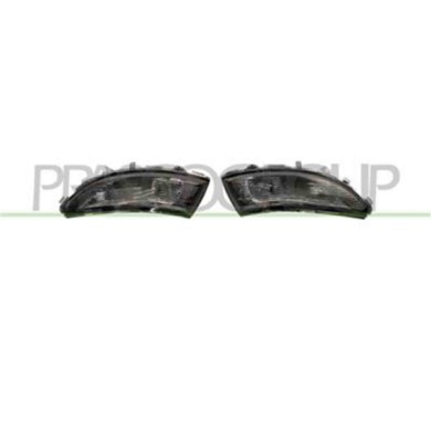 GUIDA_ALLA_SCELTA.JPG Kit Fanale Fume' Retrovisore (destro+sinistro) Per Renault Clio Dal 2012 Al 2016