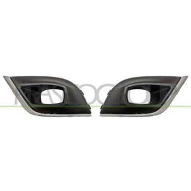 GUIDA_ALLA_SCELTA.JPG Kit Griglie Paraurti Anteriore Per Renault Clio Dal 2016 Al 2019