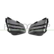 RN3322115_1.JPG Kit Griglie Paraurti Anteriore Nere Senza Sede Fendi (destra+sinistra) Per Renault Clio Dal 2019