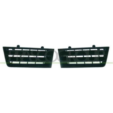 RN4202000_1.JPG Griglia Radiatore Completa Nera Per Renault Megane Dal 2002 Al 2005