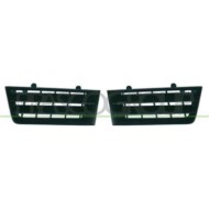 Griglia Radiatore Completa Nera Per Renault Megane Dal 2002 Al 2005
