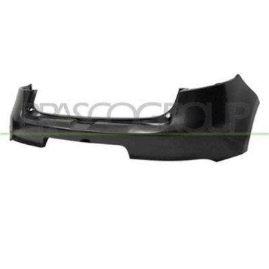 RN4241051_1.JPG Paraurti Posteriore Nero Per Renault Megane Dal 2008 Al 2012