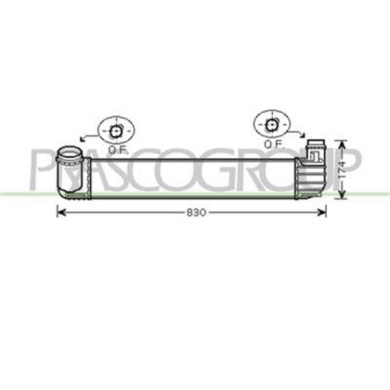 RN424N001_1.JPG Intercooler Per Renault Megane Dal 2008 Al 2012