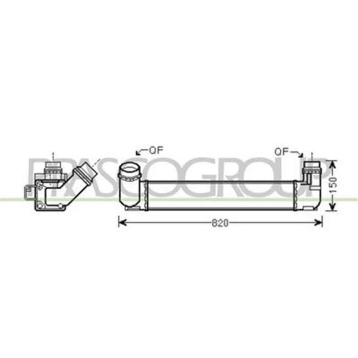 RN424N002_1.JPG Intercooler Per Renault Megane Dal 2008 Al 2012