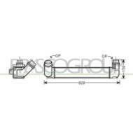 Intercooler Per Renault Megane Dal 2008 Al 2012