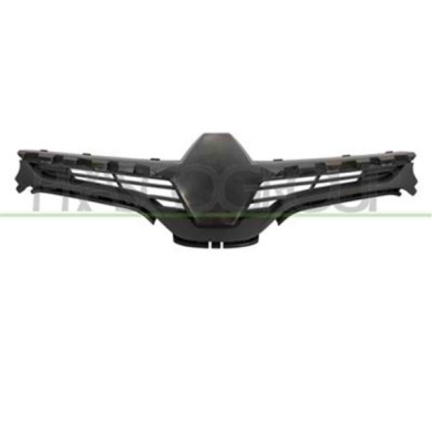 RN4282001_1.JPG Griglia Radiatore Nera Goffrata Per Renault Megane Dal 2014 Al 2016