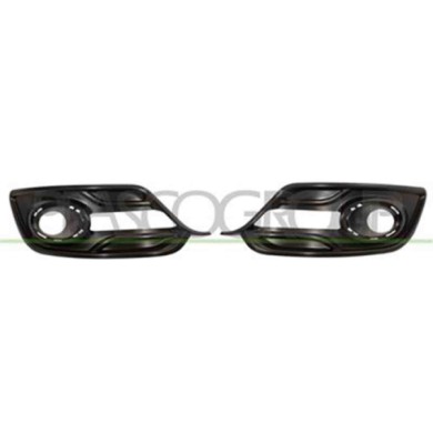 GUIDA_ALLA_SCELTA.JPG Kit Griglie Paraurti Anteriore Con Sede Fendi Con Sede Luci Diurne Per Renault Megane Dal 2014 Al 2016