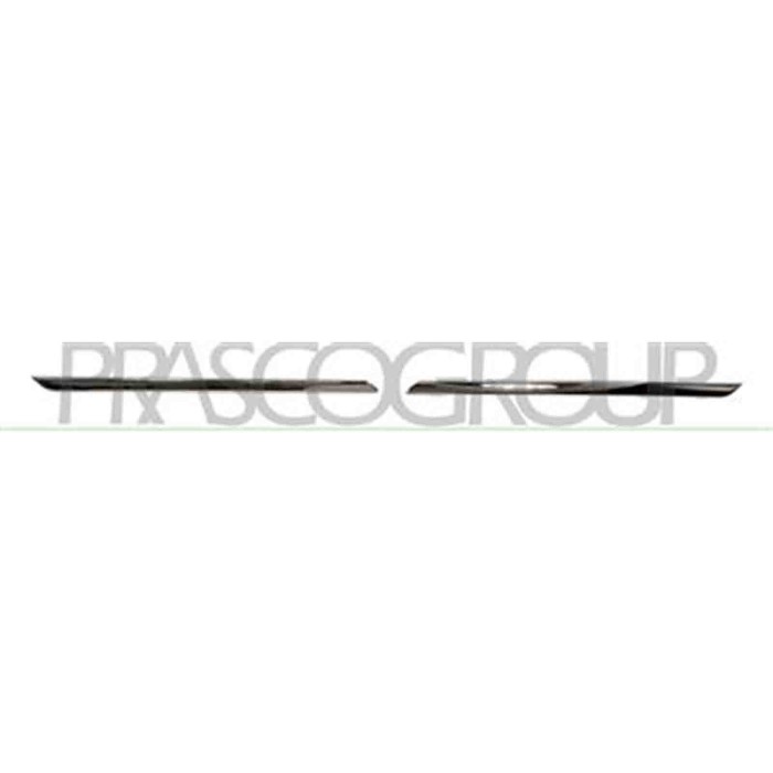 GUIDA_ALLA_SCELTA.JPG Kit Profili Cromati Griglia Radiatore 2 Pz. (destro+sinistro) Per Renault Megane Dal 2014 Al 2016