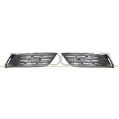 GUIDA_ALLA_SCELTA.JPG Kit Griglie Paraurti Anteriore Nere Senza Sede Fendi (destra+sinistra) Per Renault Megane Dal 2016 Al 2020