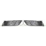 Kit Griglie Paraurti Anteriore Nere Senza Sede Fendi (destra+sinistra) Per Renault Megane Dal 2016 Al 2020