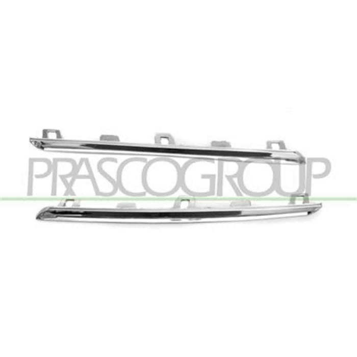 RN4302216_1.JPG Kit Modanature Griglia Radiatore Cromato (2 Pz) Per Renault Megane Dal 2016 Al 2020