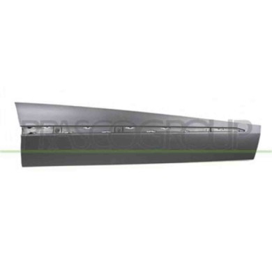 RN7001423_2.JPG Modanatura Porta Anteriore Destra Nera Goffrata Con Fori Profilo Per Renault Captur Dal 2013 Al 2017