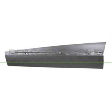 RN7001424_2.JPG Modanatura Porta Anteriore Sinistra Nera Goffrata Con Fori Profilo Per Renault Captur Dal 2013 Al 2017