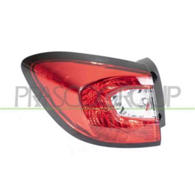 RN7004164_2.JPG Fanale Posteriore Sinistro Esterno Senza Porta Lampada Per Renault Captur Dal 2013 Al 2017