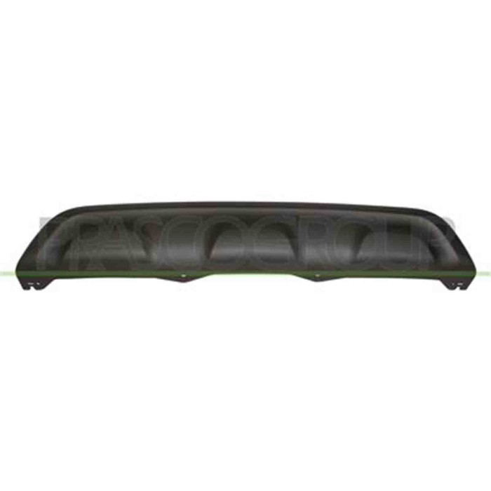 RN7021851_1.JPG Spoiler Paraurti Posteriore Nero/goffrato Per Renault Captur Dal 2017 Al 2019