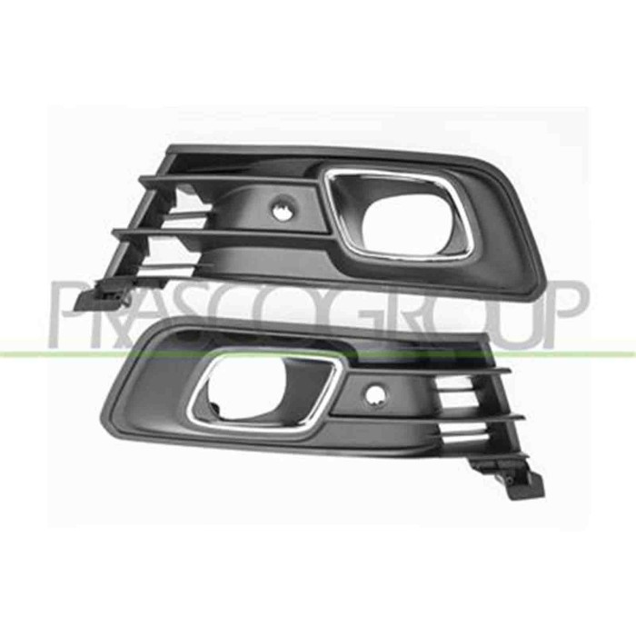 GUIDA_ALLA_SCELTA.JPG Kit Griglie Paraurti Anteriore Nere Per Renault Captur Dal 2017 Al 2019