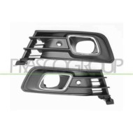 Kit Griglie Paraurti Anteriore Nere Per Renault Captur Dal 2017 Al 2019