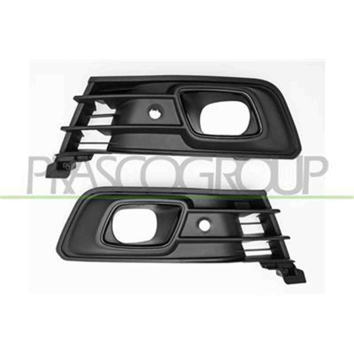 GUIDA_ALLA_SCELTA.JPG Kit Griglie Paraurti Anteriore Nere Per Renault Captur Dal 2017 Al 2019