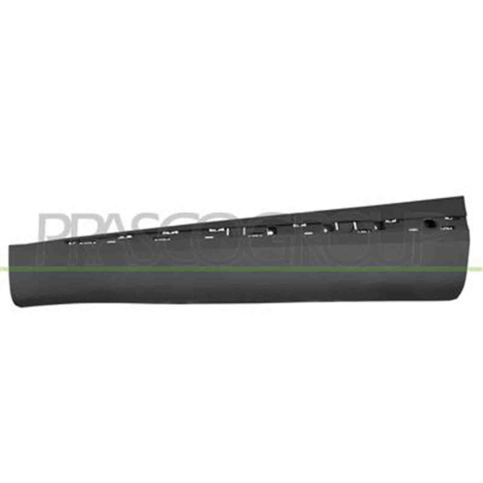 RN7041404_2.JPG Modanatura Porta Anteriore Sinistra Nera Goffrata Con Fori Profilo Per Renault Captur Dal 2019
