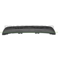 Spoiler Paraurti Posteriore Nero Goffrato Per Renault Captur Dal 2019