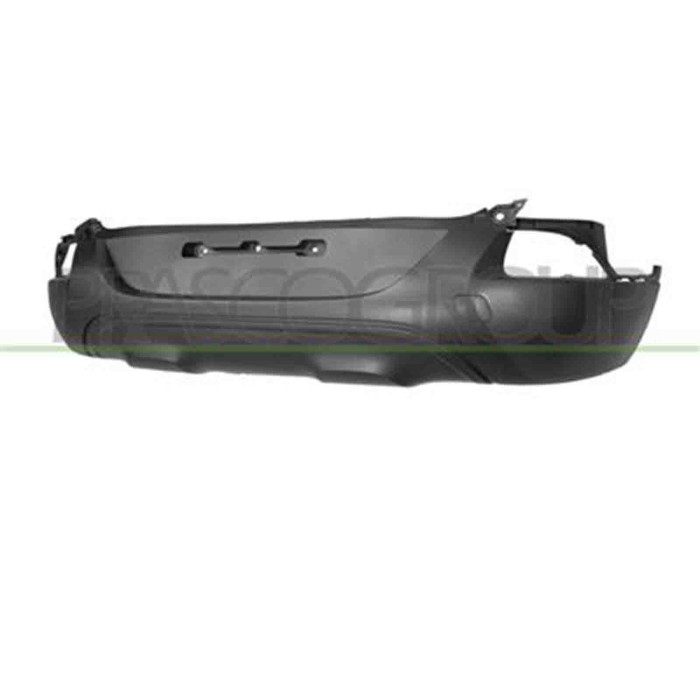 RN7501061_1.JPG Paraurti Posteriore Inferiore Nero/goffrato Per Renault Kadjar Dal 2015 Al 2018