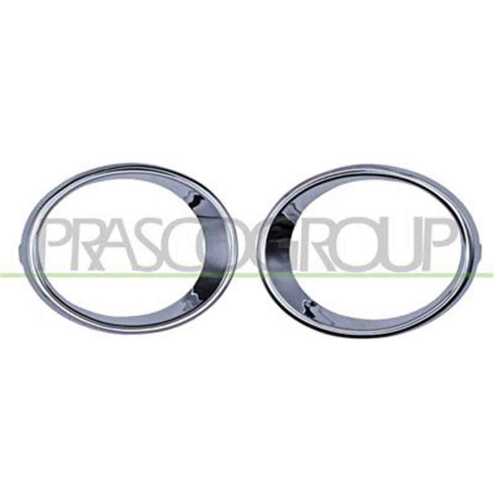 RN7501220_2.JPG Kit Cornici Fendinebbia Cromate (destra+sinistra) Per Renault Kadjar Dal 2015 Al 2018