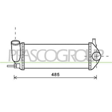 RN918N001_1.JPG Intercooler Per Renault Kangoo Dal 2008 Al 2012