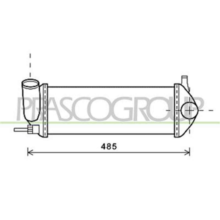 RN918N001_1.JPG Intercooler Per Renault Kangoo Dal 2008 Al 2012