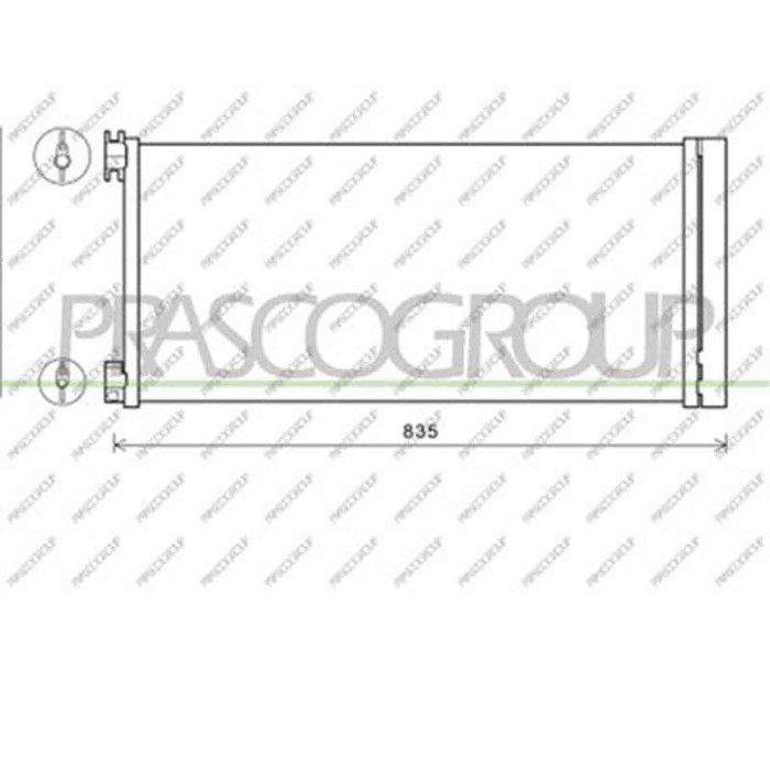 RN938C001_1.JPG Condensatore Per Renault Trafic (x82) Dal 2019 Al 2021