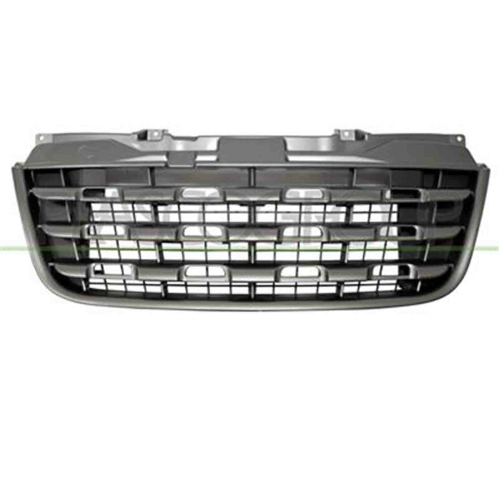 RN9542001_1.JPG Griglia Radiatore Verniciata Argento Per Renault Master Dal 2010 Al 2014