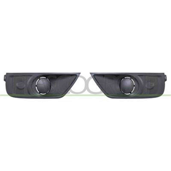 RN9582125_2.JPG Kit Griglie Paraurti Anteriore Nere Con Tracce Fendi (destra+sinistra) Per Renault Master Dal 2019