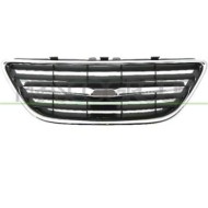 Griglia Paraurti Anteriore Superiore Cromata Per Saab 9-3 Dal 2003 Al 2007