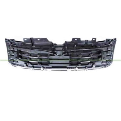 SB8162001_1.JPG Griglia Radiatore Nera Con Modanatura Cromata Per Subaru Forester (sh) Dal 2008 Al 2013