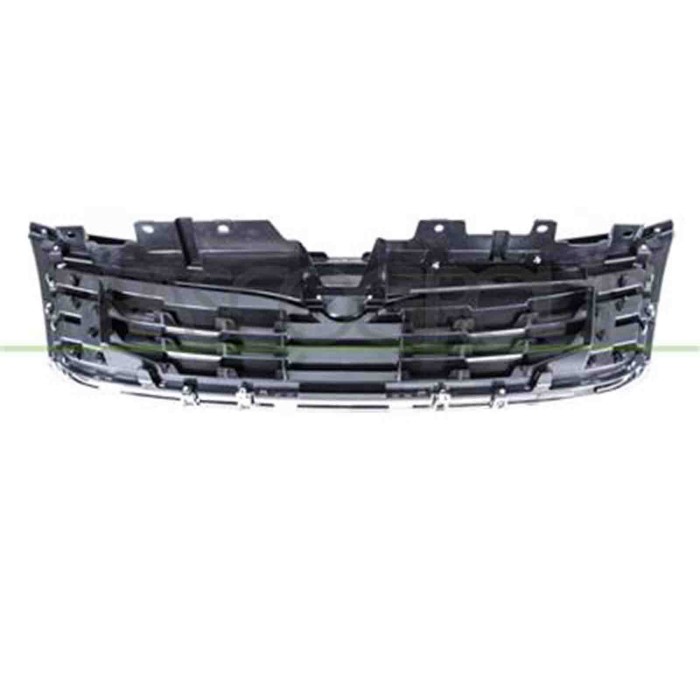 SB8162001_1.JPG Griglia Radiatore Nera Con Modanatura Cromata Per Subaru Forester (sh) Dal 2008 Al 2013