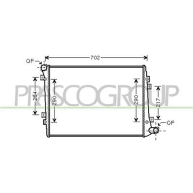 SK024R007_1.JPG Radiatore Per Skoda Octavia Dal 2004 Al 2008