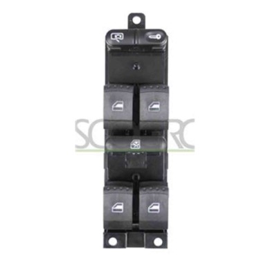 SK024WS04_1.JPG Pulsantiera Nera Per Skoda Octavia Dal 1997 Al 2000