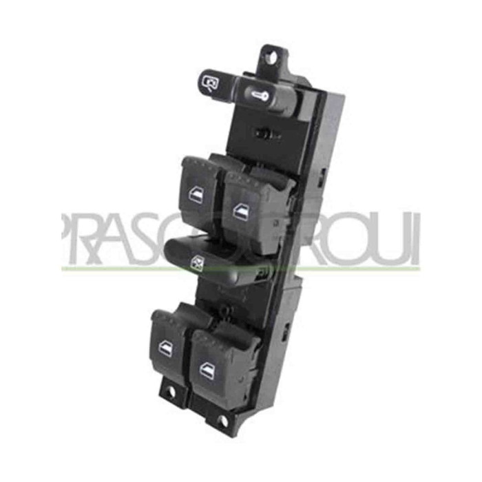 SK024WS04_2.JPG Pulsantiera Nera Per Skoda Octavia Dal 1997 Al 2000