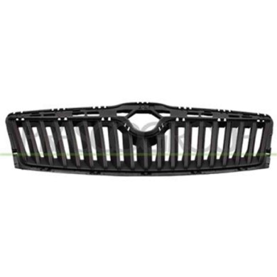 SK0282001_1.JPG Griglia Radiatore Nera Per Skoda Octavia Dal 2008 Al 2013