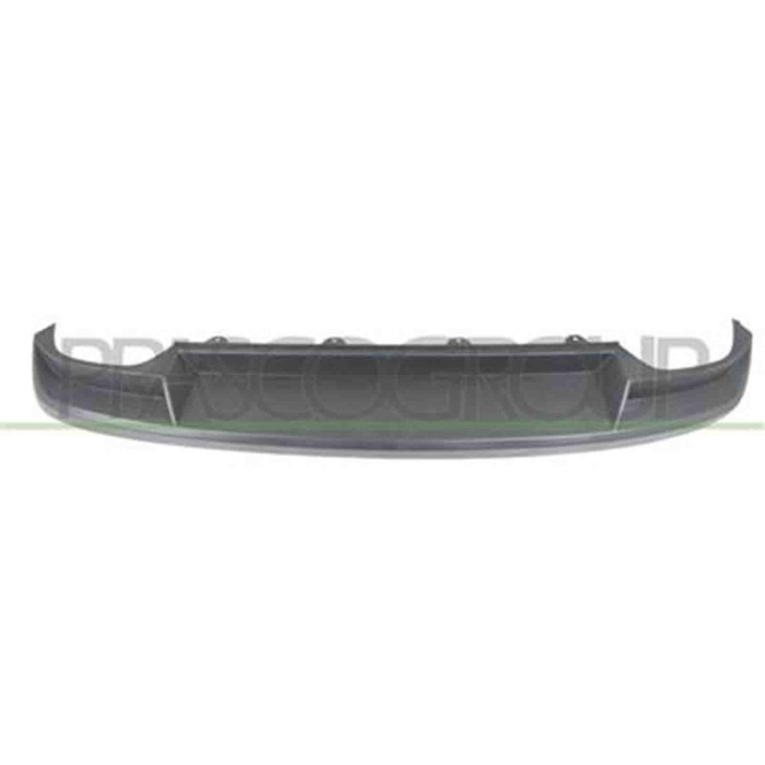 SK0301851_2.JPG Spoiler Paraurti Posteriore Nero/goffrato Per Skoda Octavia Dal 2013 Al 2016