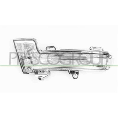 GUIDA_ALLA_SCELTA.JPG Fanale Bianco Per Retrovisore Sinistro Per Skoda Octavia Dal 2013 Al 2016