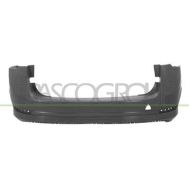 SK0341071_1.JPG Paraurti Posteriore Grigio Per Skoda Octavia Dal 2020