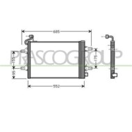 SK320C001_1.JPG Condensatore Per Skoda Fabia (6y) Dal 1999 Al 2004