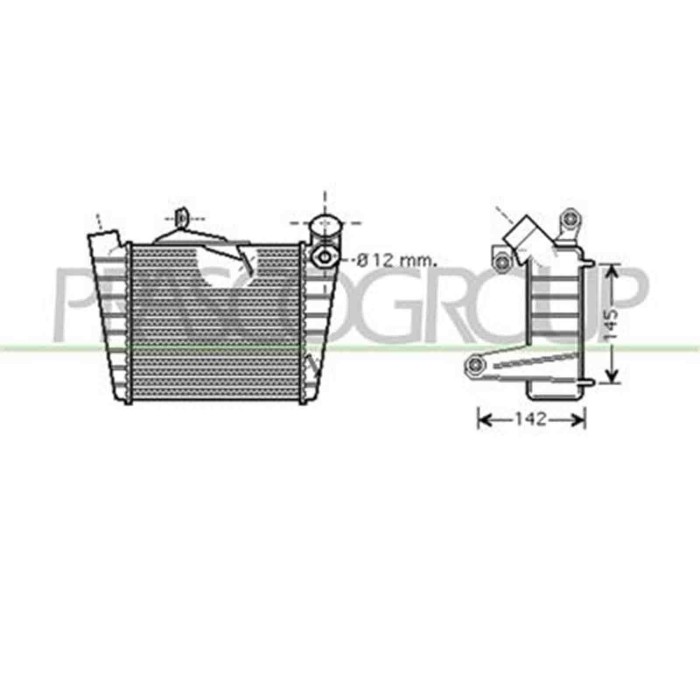 SK320N001_1.JPG Intercooler Per Skoda Fabia (6y) Dal 1999 Al 2004