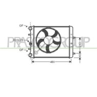 SK320R005_1.JPG Radiatore Per Skoda Fabia (6y) Dal 1999 Al 2004