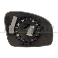 Piastra Specchio Sinistra Asferica/cromata Per Skoda Fabia (5j) Dal 2007 Al 2010