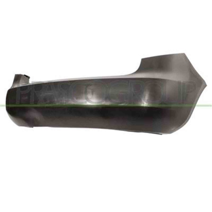 SK3251051_1.JPG Paraurti Posteriore Grigio Scuro Da Primerizzare Per Skoda Fabia (5j) Dal 2007 Al 2010