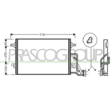 SK418C001_1.JPG Condensatore Per Skoda Superb Dal 2002 Al 2008